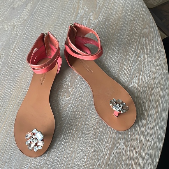Adrienne Mallof sandals, size 6.5 - Picture 1 of 9